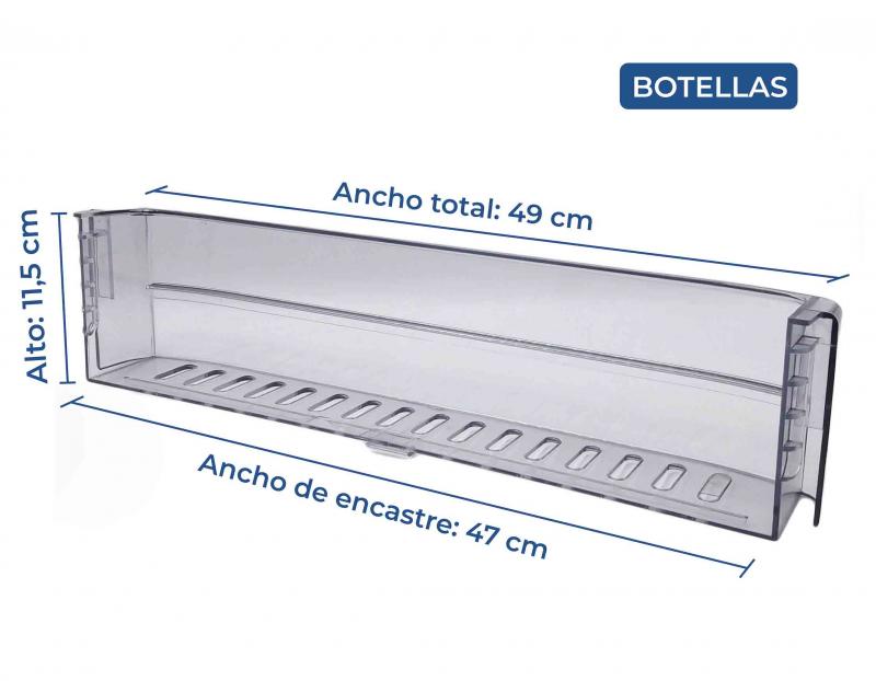 Anaquel Estante Puerta Heladera Gafa Botellas Original