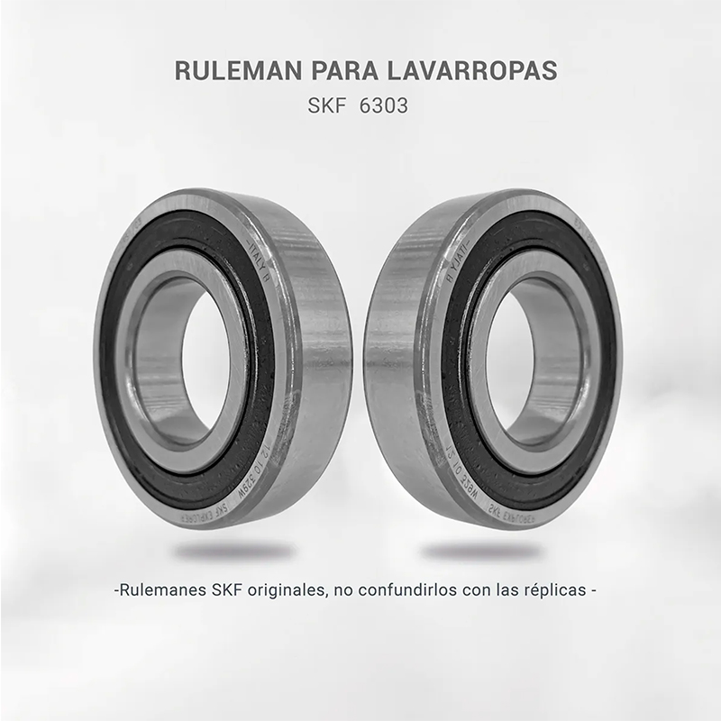 Ruleman Rodamiento Skf 6303 lavarropas
