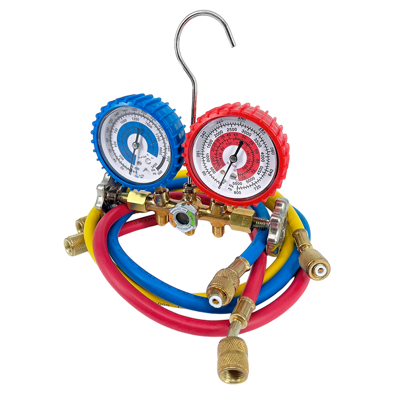 Kit de herramientas N°2 Refrigeracion aire acondicionado manifold pestañadora excentrica con embrague