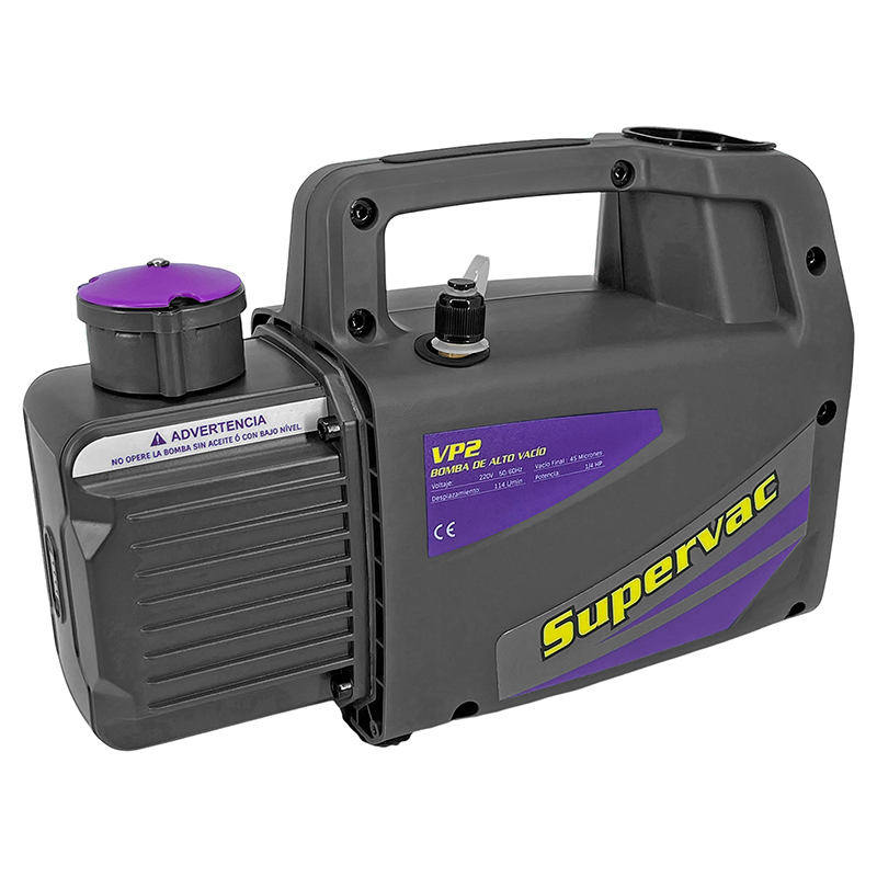 Bomba de Vacío Supervac 114l Con Vacuometro