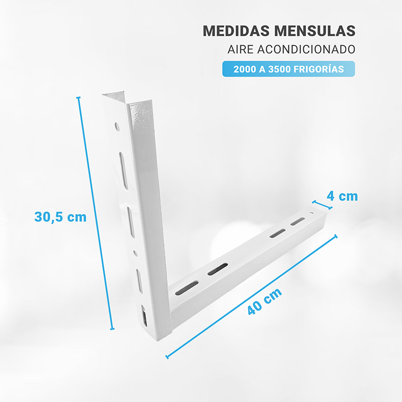 Kit Mensulas Tornillos Tacos Aire Acondicionado 2000 A 3500