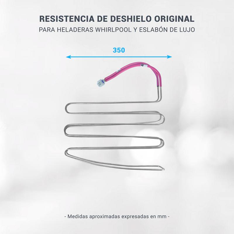 Resistencia Heladera Eslabon De Lujo Erm 370 390 420 Orig