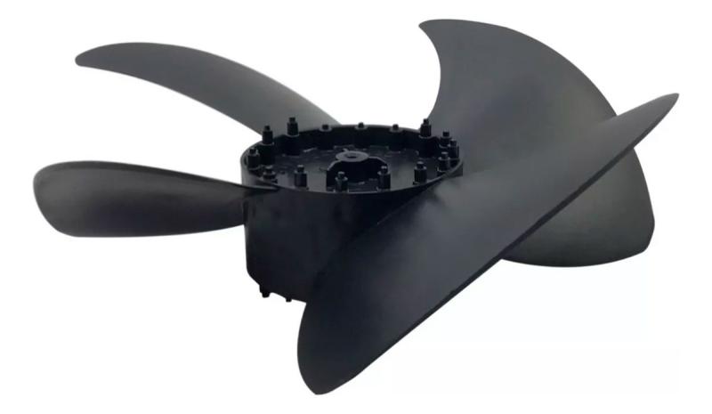 Helice Aspa Ventilador Motor Heladera General Electric