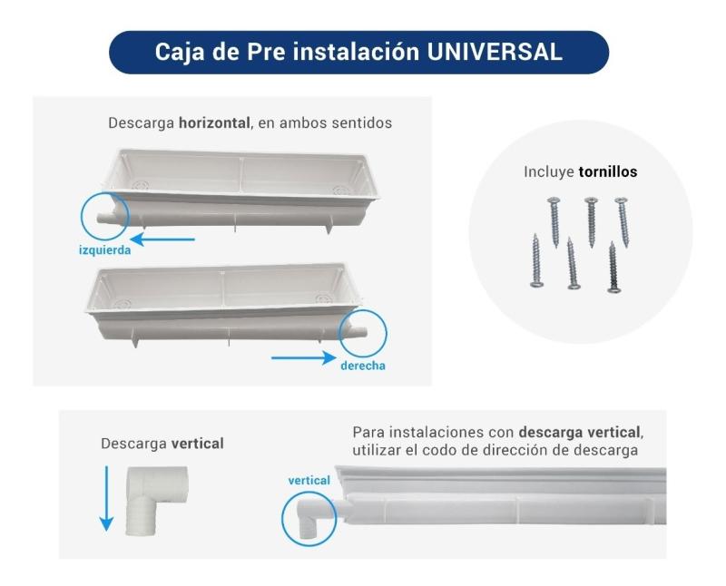 Caja Preinstalacion Aire Acondicionado Split X10 Unidades