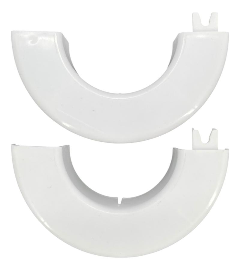Tapa Aro Embellecedor Blanco Aire Acondicionado Split 62mm