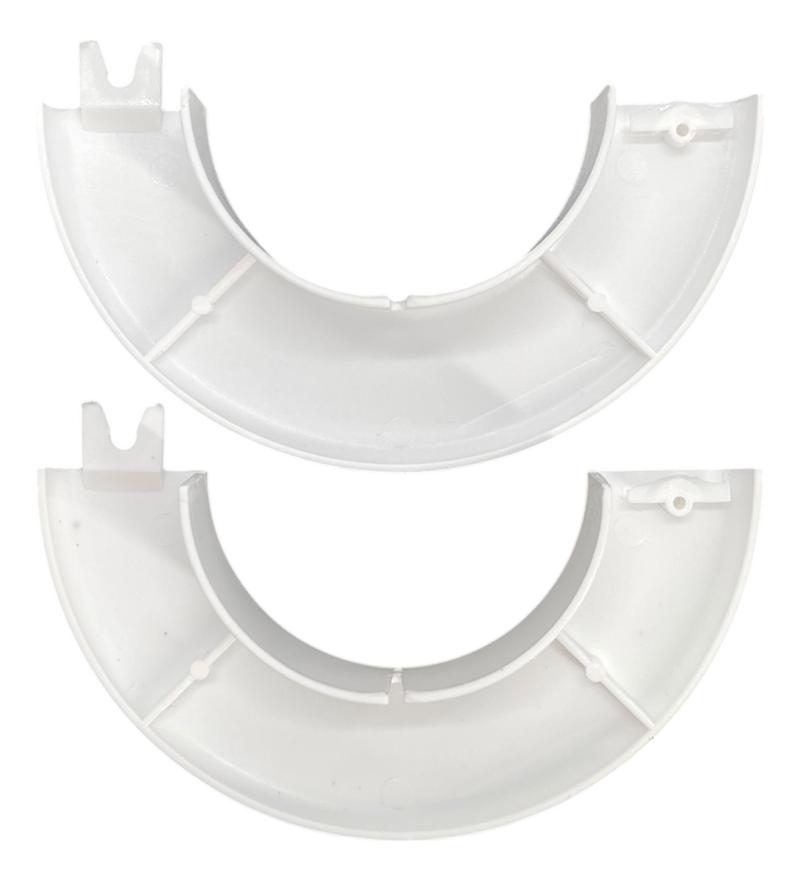 Tapa Aro Embellecedor Blanco Aire Acondicionado Split 62mm