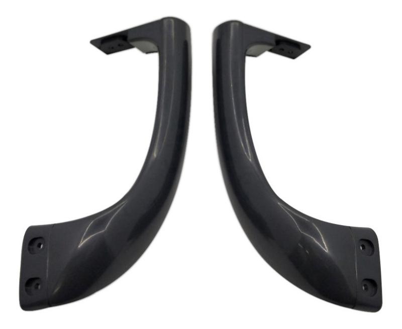 Manija Puerta Heladera Columbia Kohinoor X 2 Unidades Gris