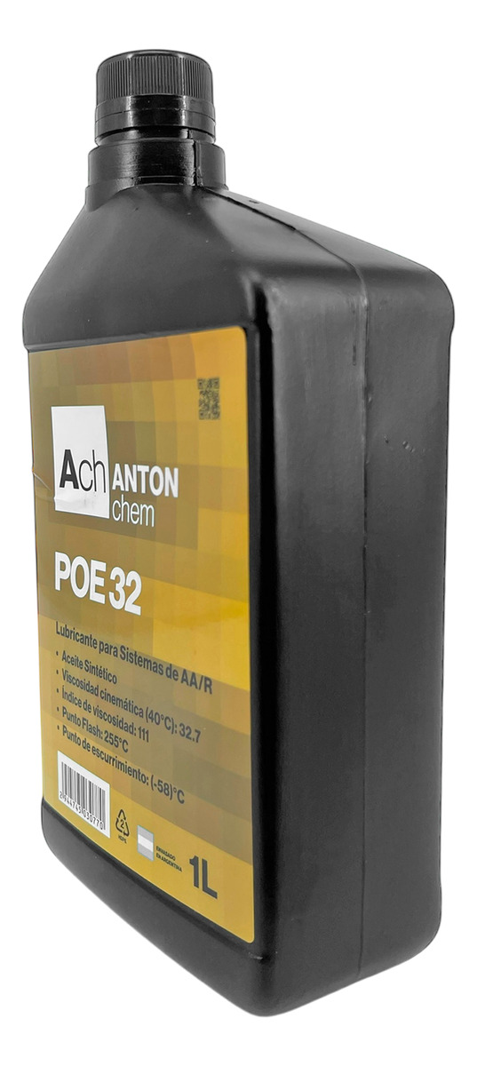 Aceite Lubricante Refrigeracion Poe 32 Anton