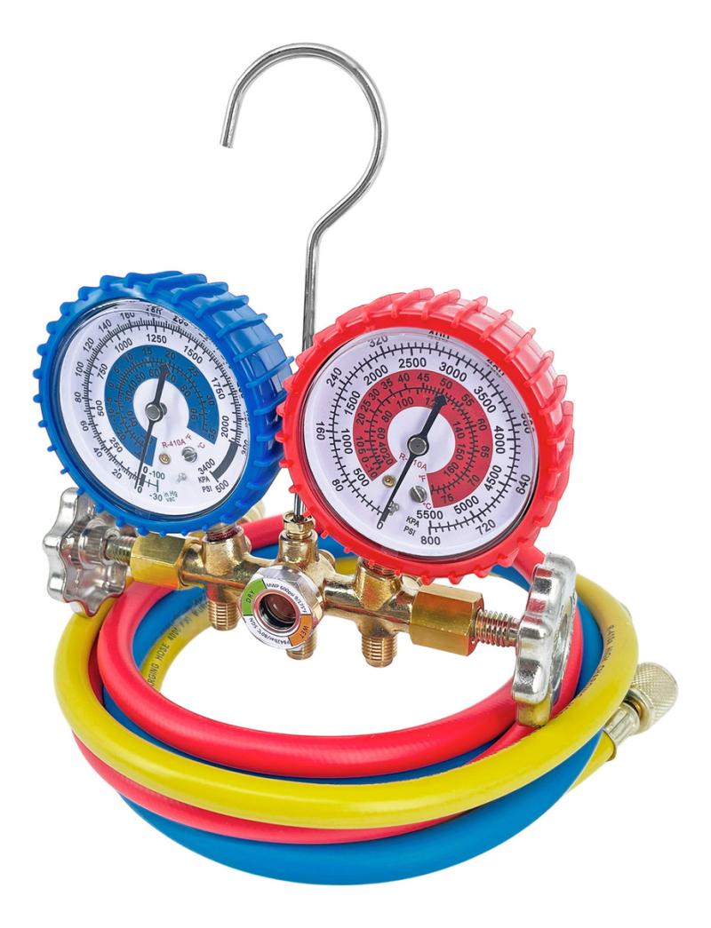 Manifold R22 + Manifold R410 + Kit Pestañadora Excentrica