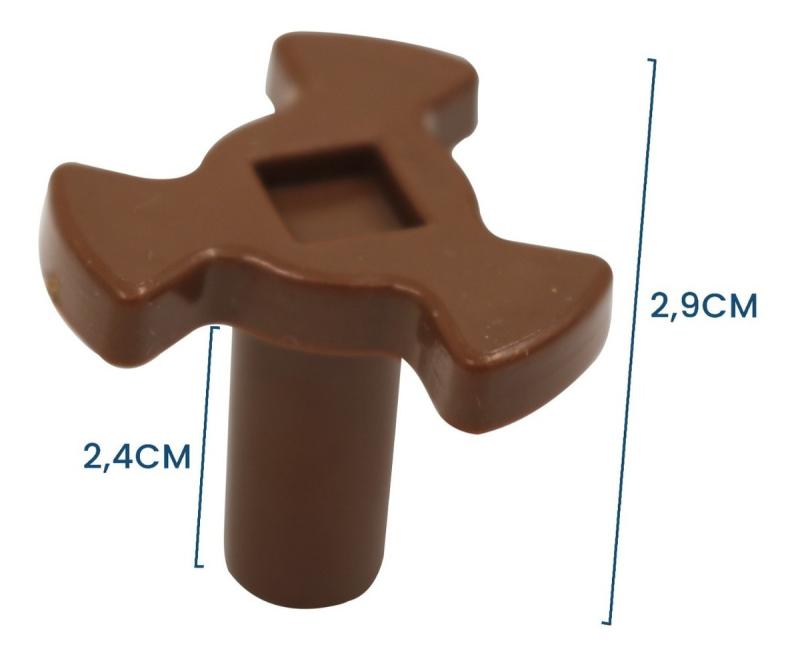 Acople Cupla Trebol Alto Para Plato Microondas