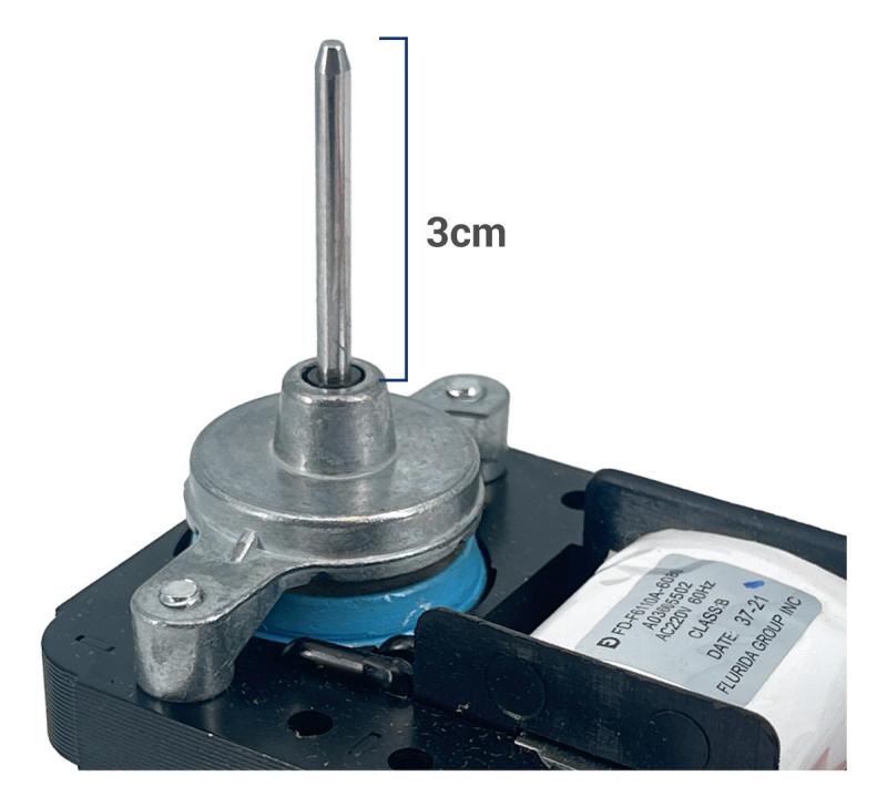 Motor Forzador Heladera Electrolux 220v Df47 Df50 Dfw50