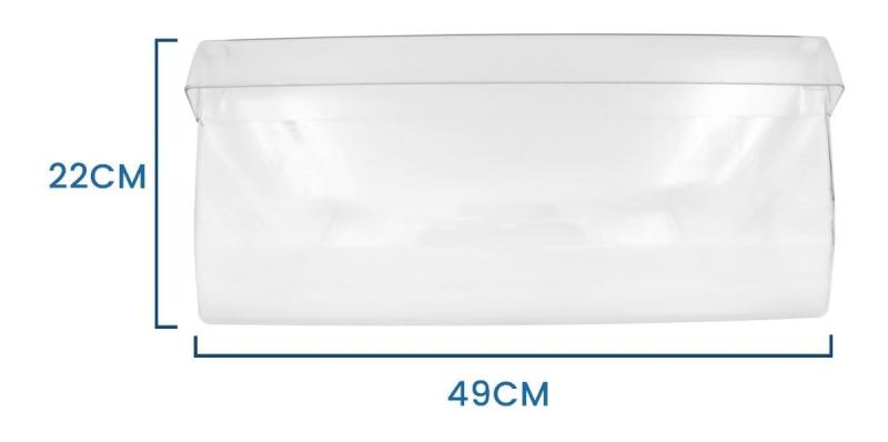 Frente Cajon De Heladera Whirlpool Original Wrm39 Wrm42