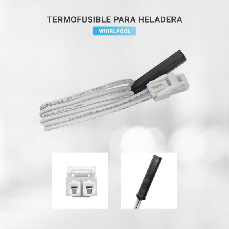 Sensores Térmicos 2.7k + Termofusible Heladera Whirlpool Marca North Wrm48