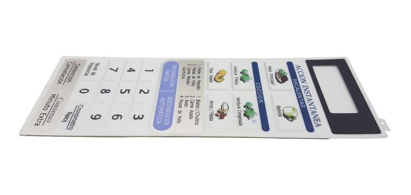Membrana Panel Teclado Microondas Sharp Md102