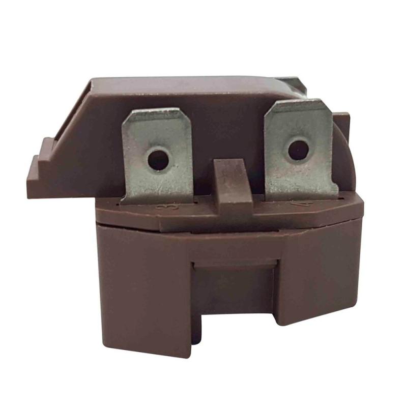 Relay Protector Termico Compresor Heladera Familiar Marron