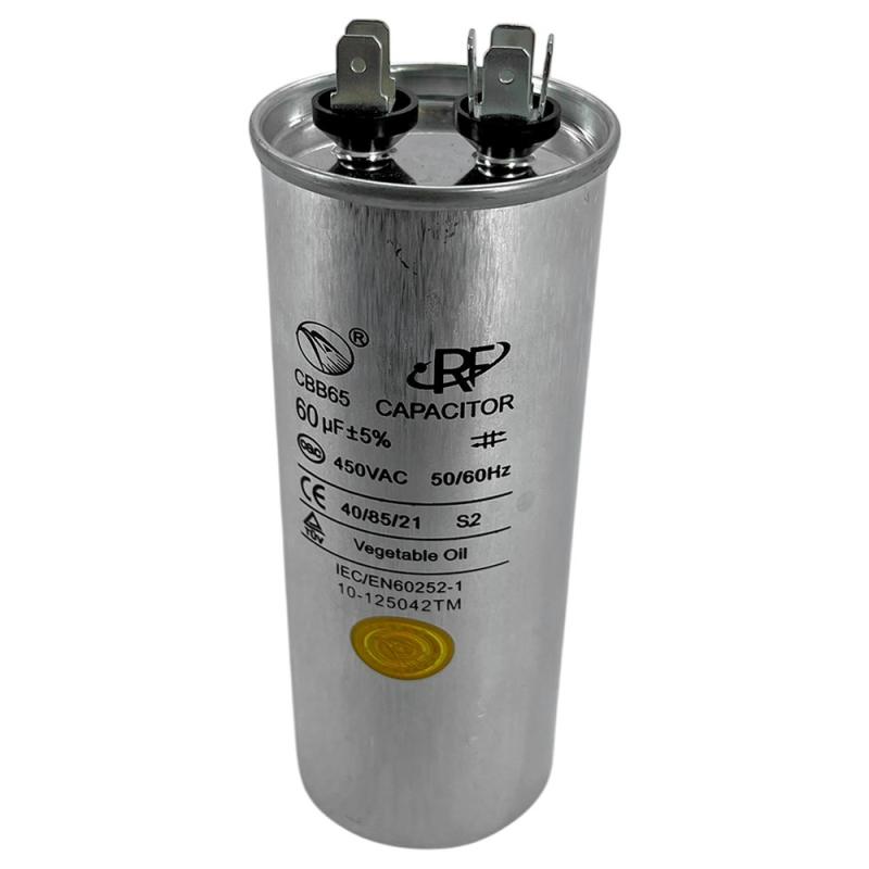 Capacitor Marcha 60 Uf Microfaradios 400v Aire Acondicionado