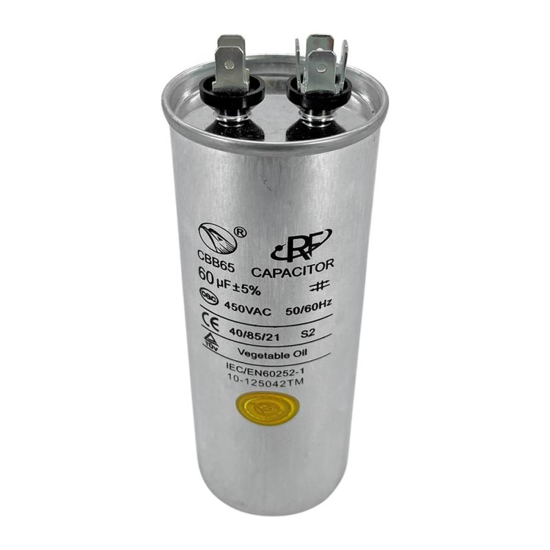 Capacitor Marcha 60 Uf Microfaradios 400v Aire Acondicionado