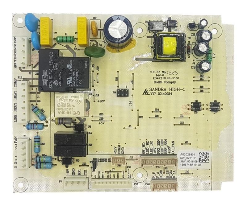 Plaqueta Heladera Electrolux Dfi80 Di80 X Original A02026801