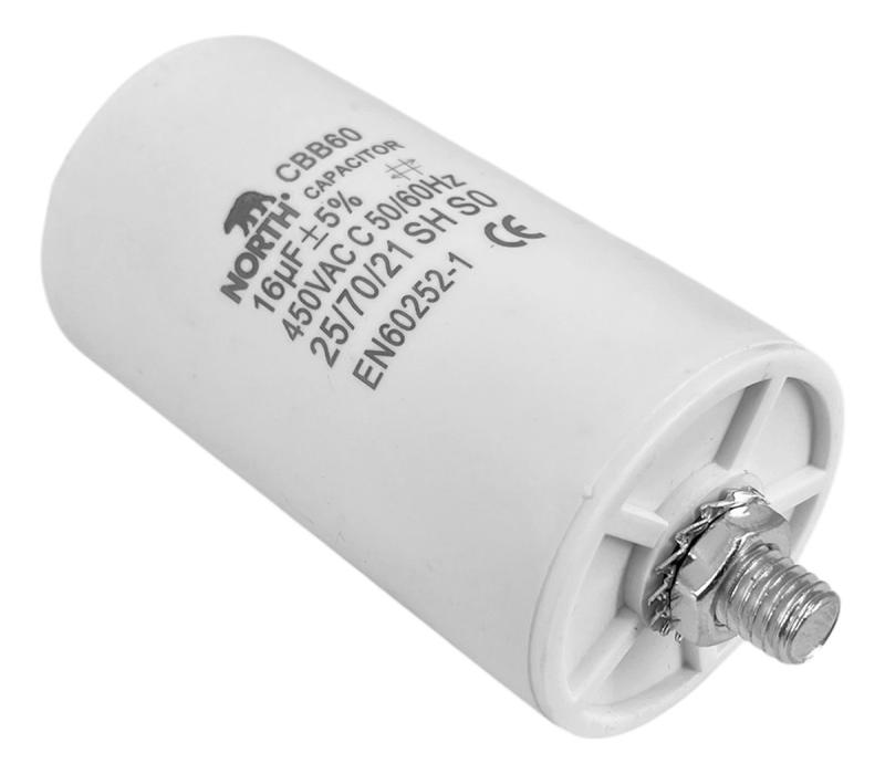 Capacitor Marcha 16 Uf Microfaradios 450vac North X10