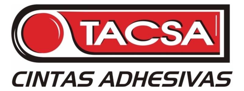 Tacsa Con Adhesivo 18x0.07m Cinta Blanca De Pvc