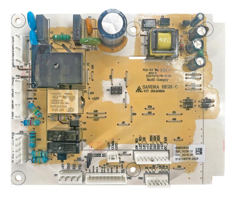 Plaqueta Electrolux 64800638 Heladera