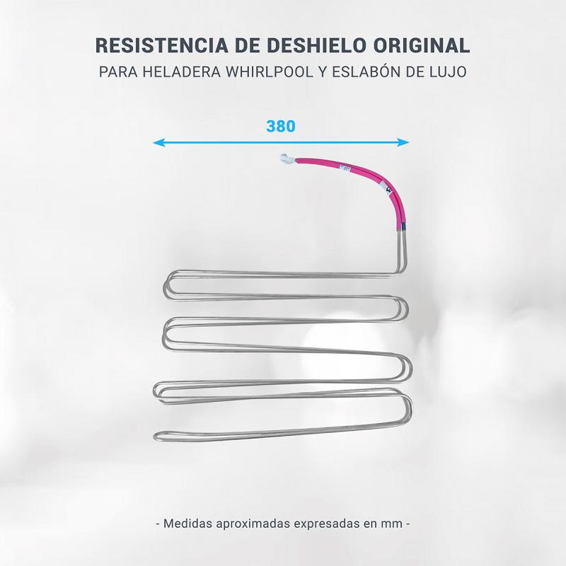 Resistencia Heladera Whirlpool Wrx48 Wrx50 Wrx51 Original