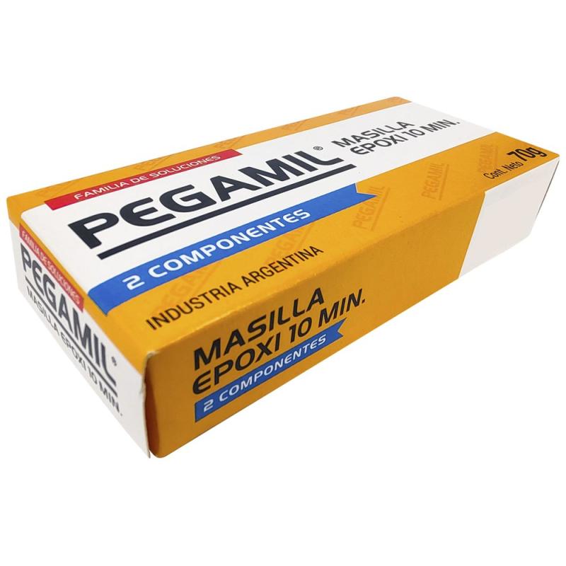 Masilla Epoxi Pegamil 2 Componentes 10 Minutos 70g - Deacero Color Crema