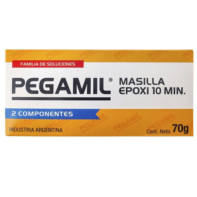 Masilla Epoxi Pegamil 2 Componentes 10 Minutos 70g - Deacero Color Crema