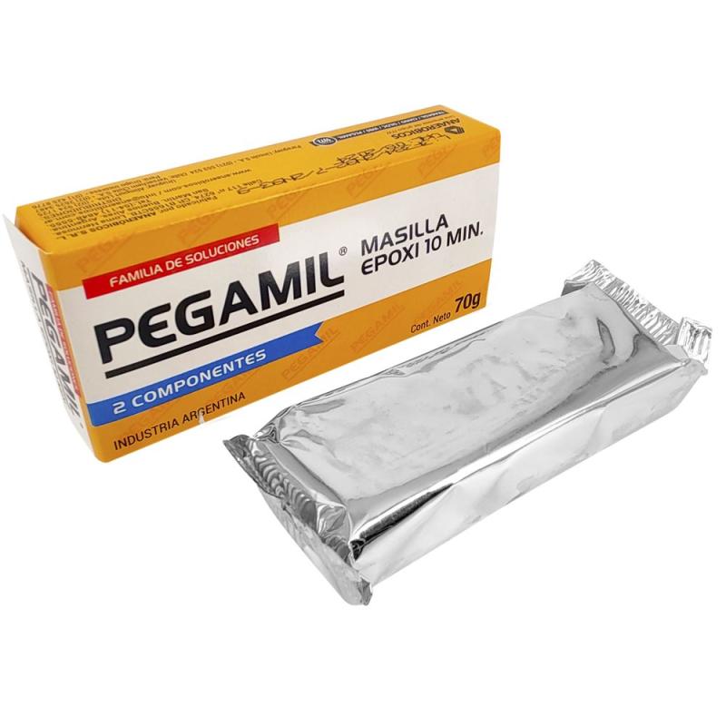 Masilla Epoxi Pegamil 2 Componentes 10 Minutos 70g - Deacero Color Crema