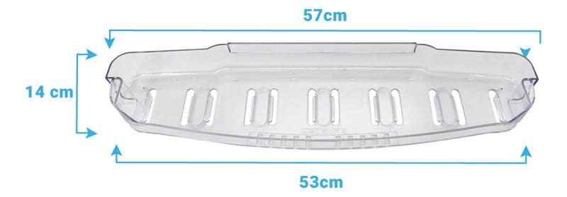 Anaquel Estante Superior Heladera Eslabon De Lujo Erd48 Original