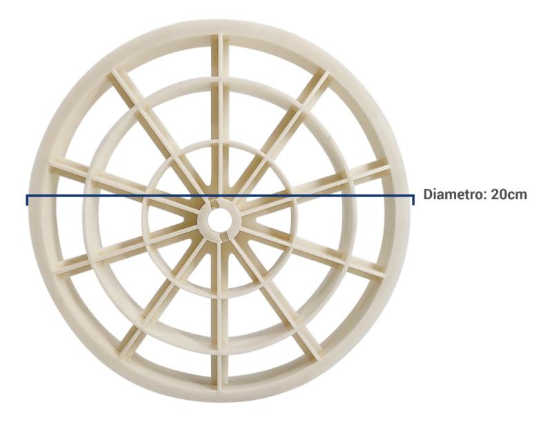 Polea Conducida Blanca Lavarropas Columbia Lsc10000/lsc10