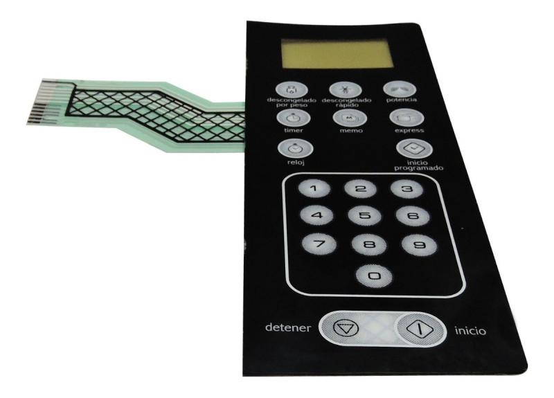 Frente Teclado Membrana Microondas Whirlpool Wmd20ss Wmd20sb