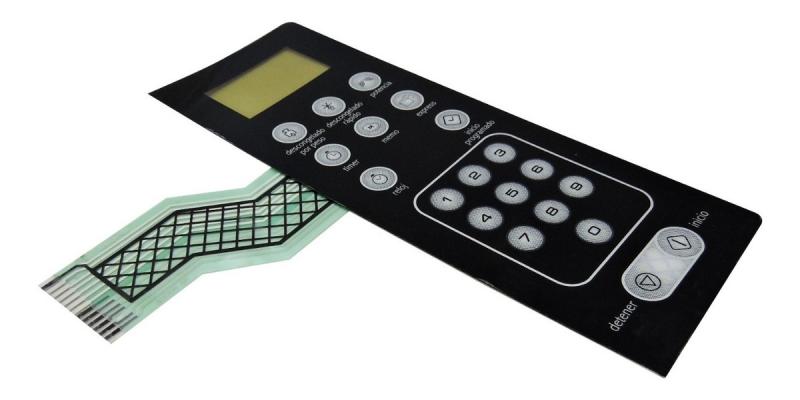 Frente Teclado Membrana Microondas Whirlpool Wmd20ss Wmd20sb