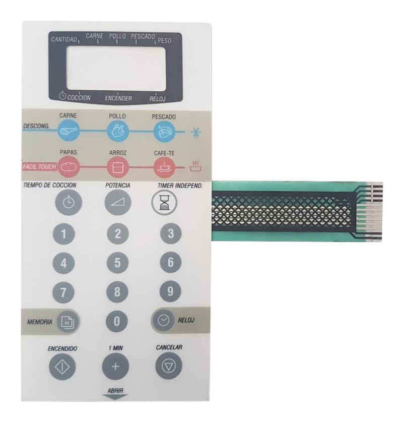 Frente Membrana Microondas Eslabon De Lujo Akl505