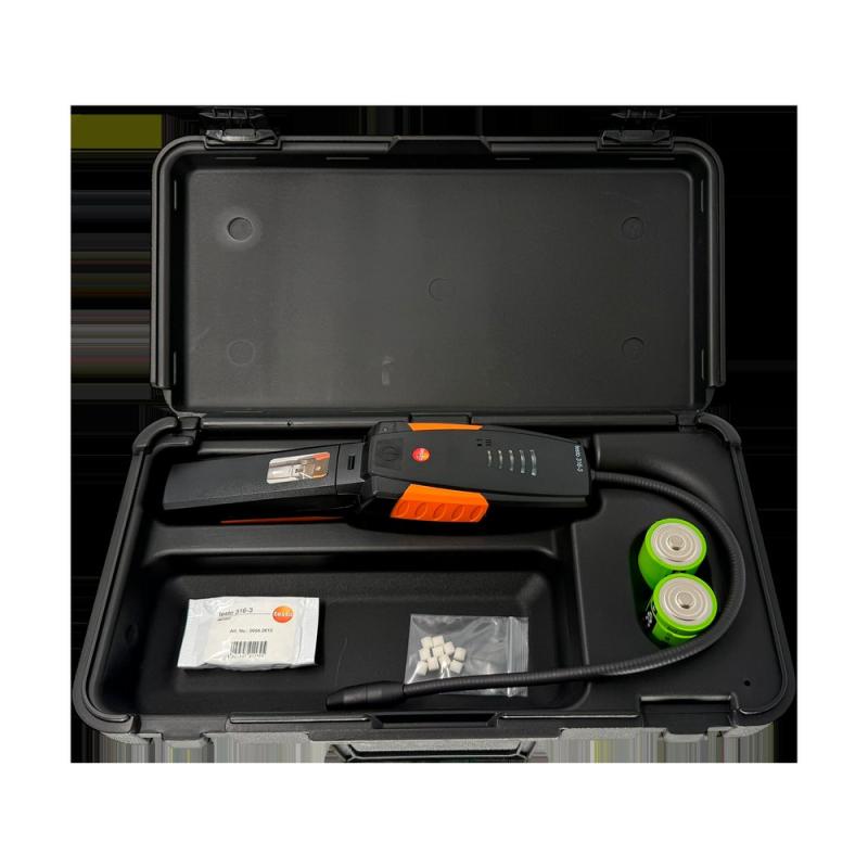 Detector Electrónico De Fugas De Refrigerantes Testo 316-3 Negro