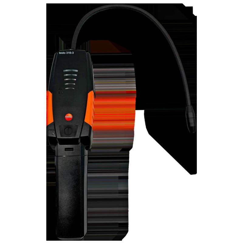 Detector Electrónico De Fugas De Refrigerantes Testo 316-3 Negro
