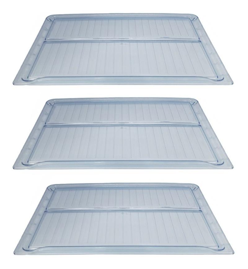 Combo Estante Acrilico Heladera Kohinoor Orig X3 Unidades