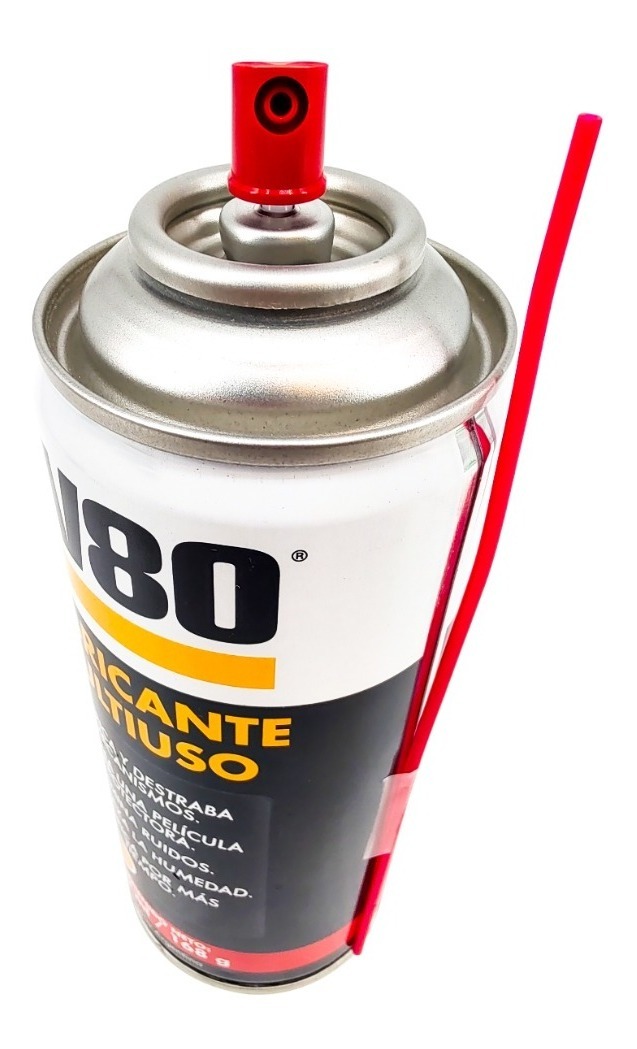 Lubricante Aerosol W80 Multiuso Con Teflon Ptfe Oxido 250ml