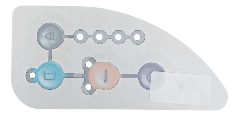 Plaqueta Serigrafia Para Lavarropas Consul Cwc22b Cwr600