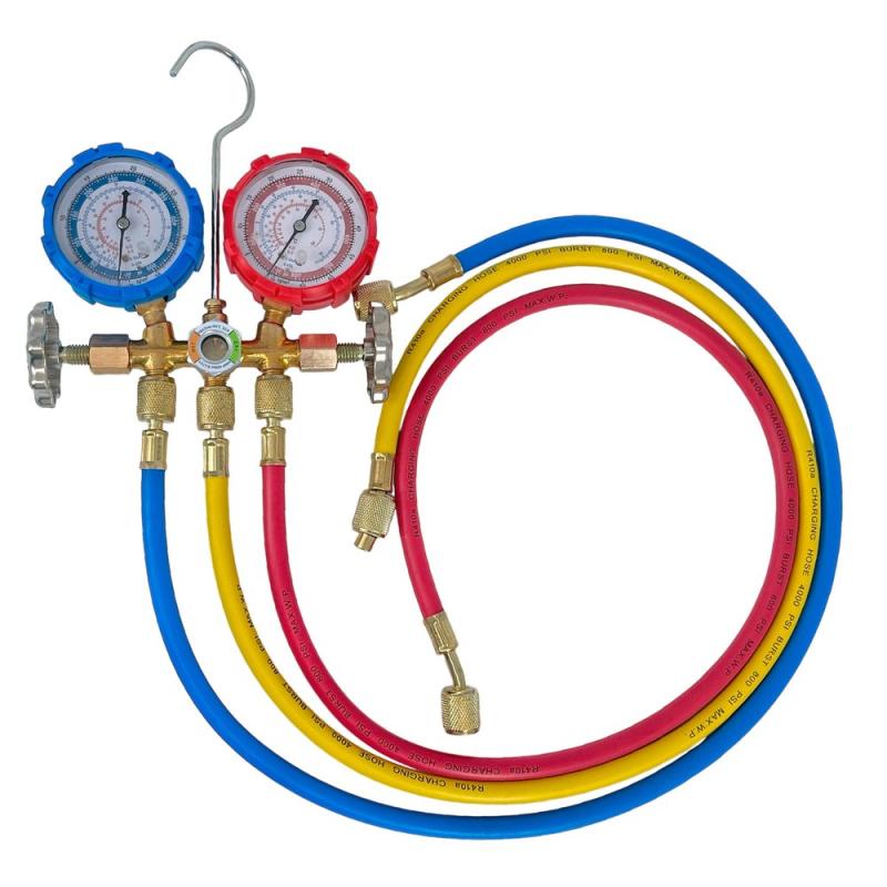 Kit Herramientas Refrigeracion Pestañadora Manifold R134 R22