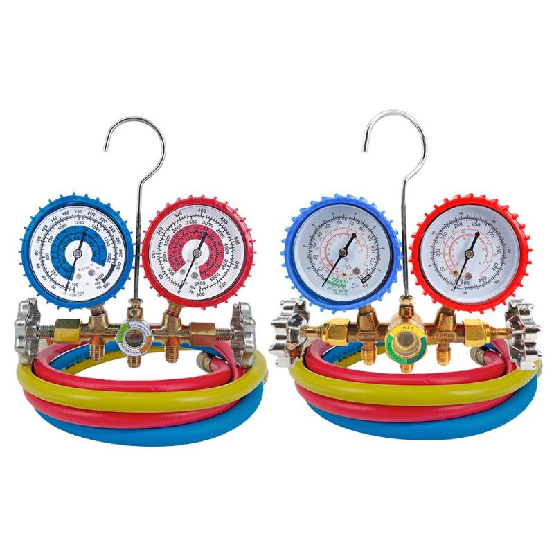 Kit Manifold Refrigeracion R22 R134 R12 Y Manifold R410