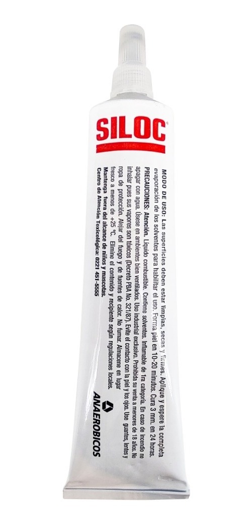 Sellador Siloc Sintetico Carroceria Opticas Marfil Pomo 100g