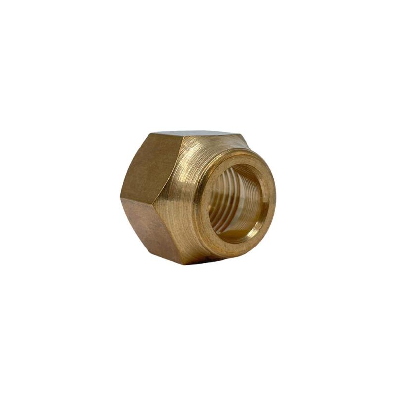 Tuerca Cupla 1/2 Bronce Aire Acondicionado Refrigeracion X1