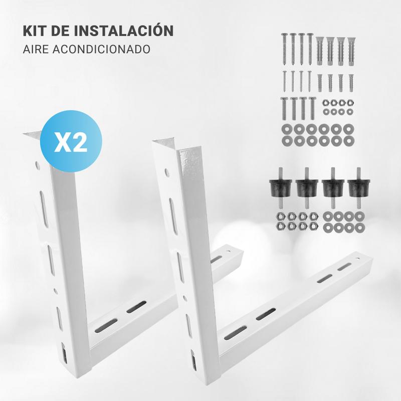 Kit Instalacion Aire Acondicionado 1/4 3/8 X 3 Metros Split