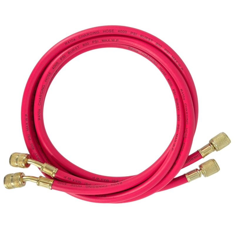 Manguera Manifold R410 Alta 800psi Roja 1.5 Metros