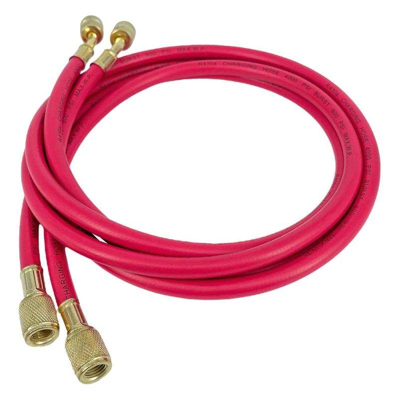 Manguera Manifold R410 Alta 800psi Roja 1.5 Metros