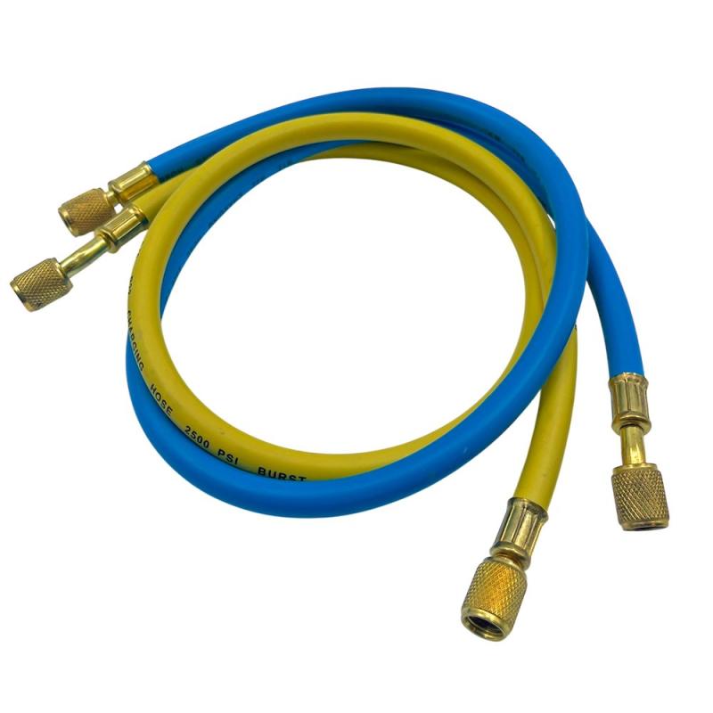 Kit Carga Aire Acondicionado Auto R134 Manifold Mangueras