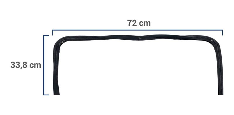 Burlete Junta Puerta Horno Ariston G84 G860 Original