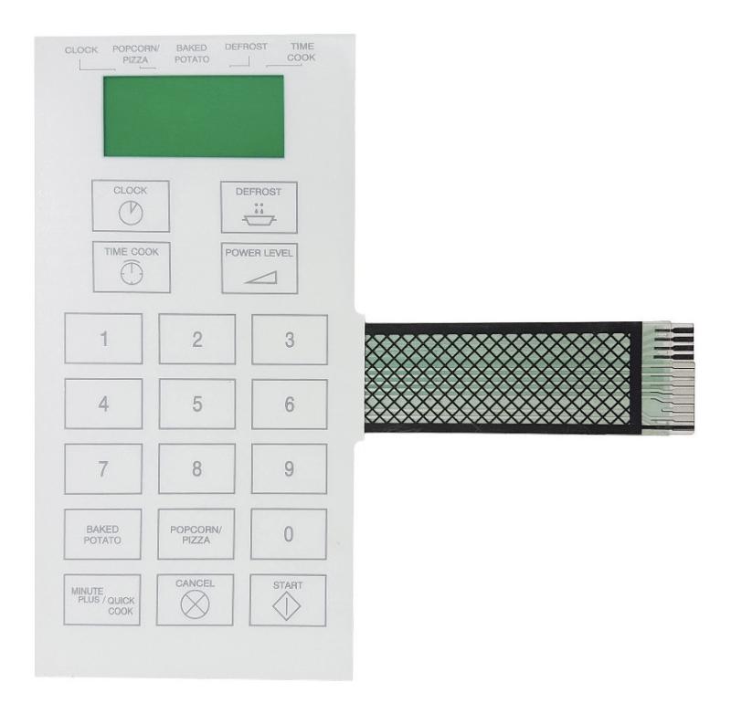 Frente Membrana Microondas Tamashi Tophouse 67255 Original