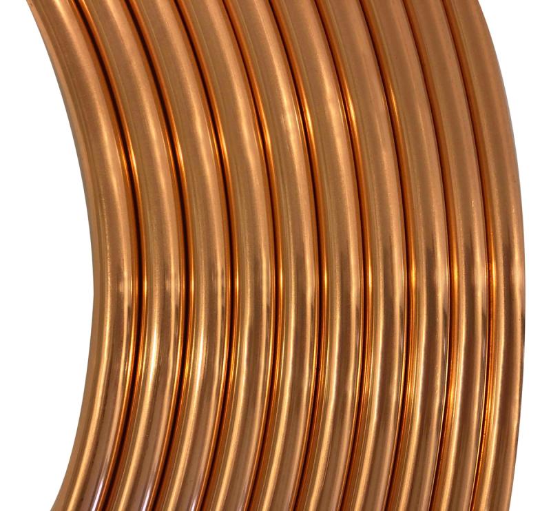 Rollo Caño Cobre 3/4 0,8 Mm X15 Metros Refrigeracion